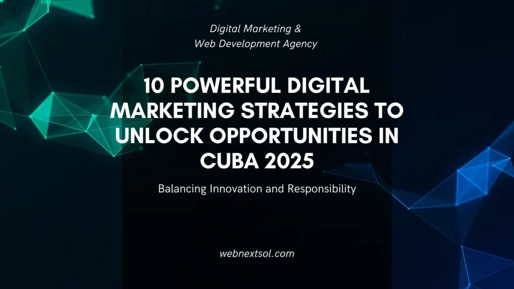 digital marketing in cuba