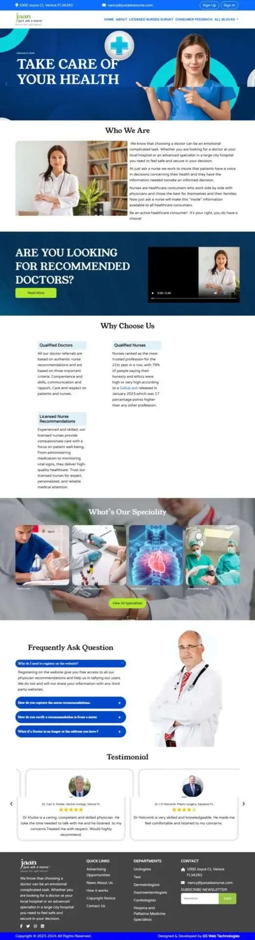 WordPress website design