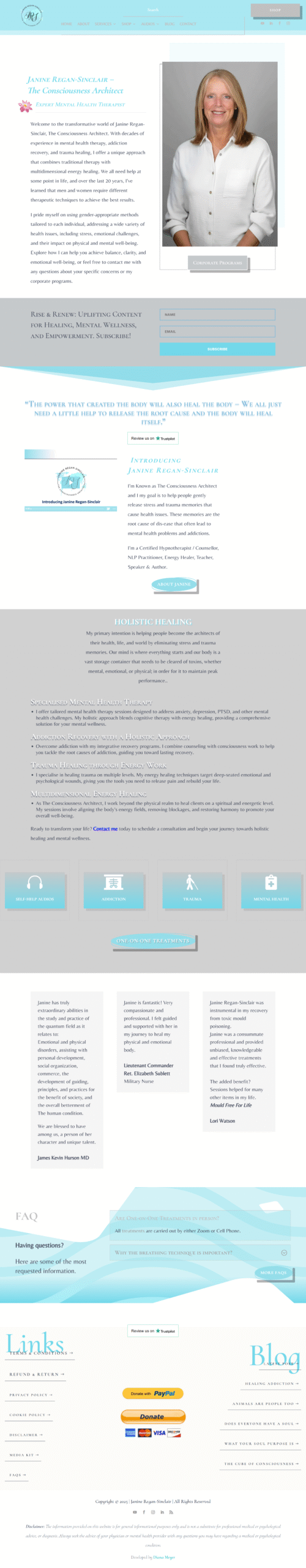 Mental Health Therapist Healer janineregansinclair.com scaled